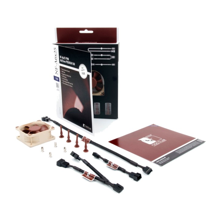 NOCTUA Chassifläkt för PC NF-A6X25 PWM 60MM 1194369