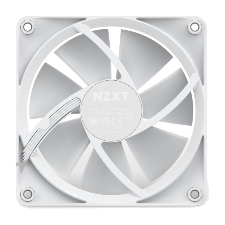 NZXT Valaistu PC-kotelotuuletin F120-RGB 120MM RF-R12SF
