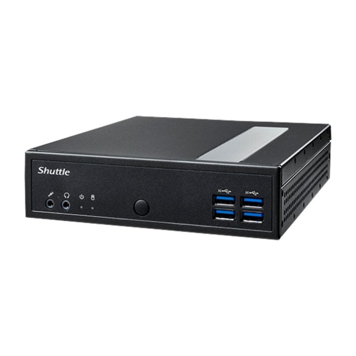 SHUTTLE Barebone mini PC sans ventilateur XPC-SLIM DL30N