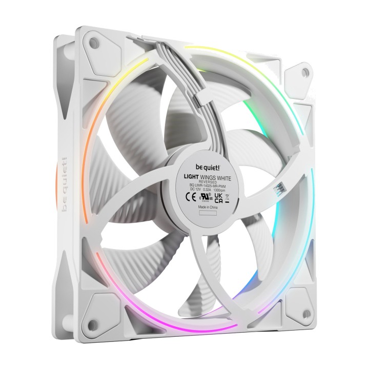 BE QUIET Ventilador de caixa de PC LIGHT WINGS 140MM PWM