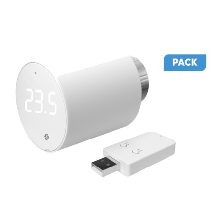 kit de válvula termostática inteligente con pasarela blu trv-gateway gen3