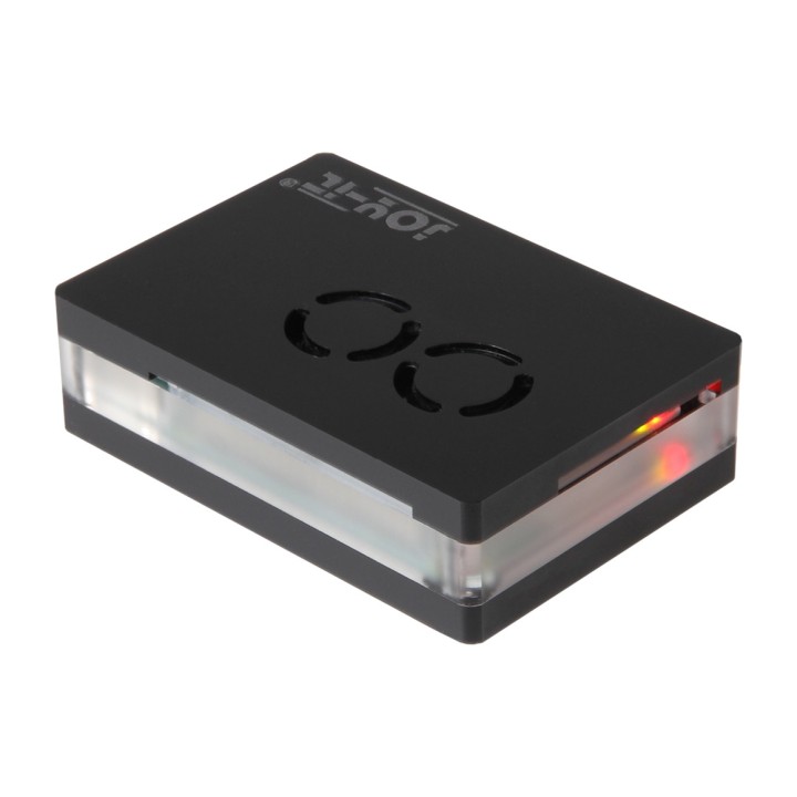 JOY-IT Kabinet med dobbelt ventilator RASPBERRY-PI 4 B