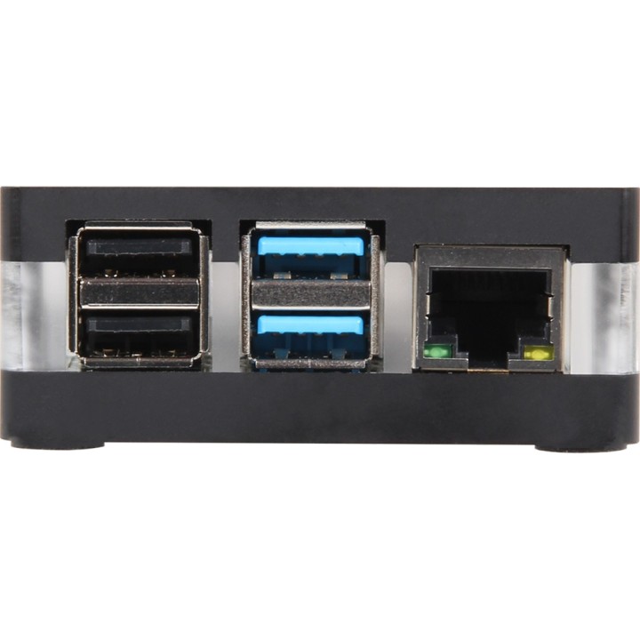 JOY-IT Ohišje z dvojnim ventilatorjem RASPBERRY-PI 4 B