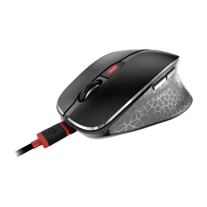 CHERRY Ergonomisk trådlös, uppladdningsbar mus MW 8C ERGO