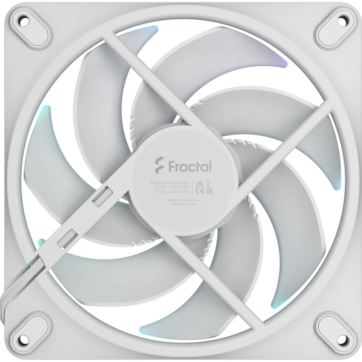 FRACTAL DESIGN Ventilátor do PC skrinky MOMENTUM 14-RGB