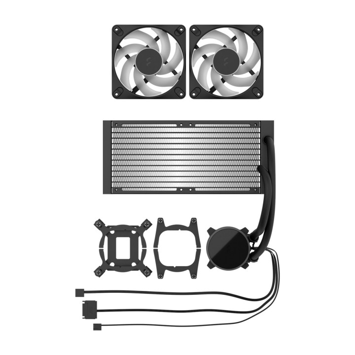 FRACTAL DESIGN AIO liquid cooling for CPU RADIUS 240-RGB