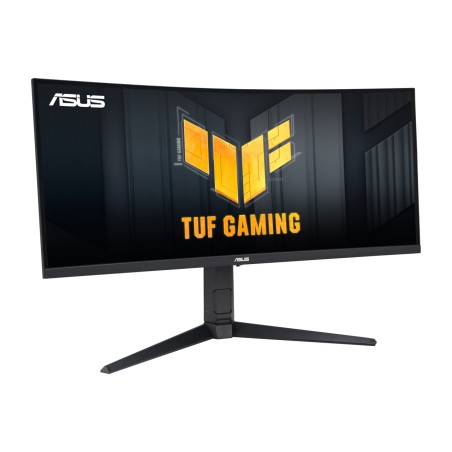 monitor curvo ultrapanorámico para juegos tuf-gaming vg34vql3a 34" uwqhd va 180hz