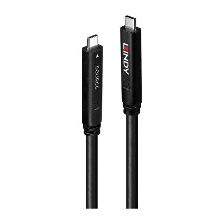 cable híbrido de fibra óptica usb-c-3.2 gen 2-displayport 1.4