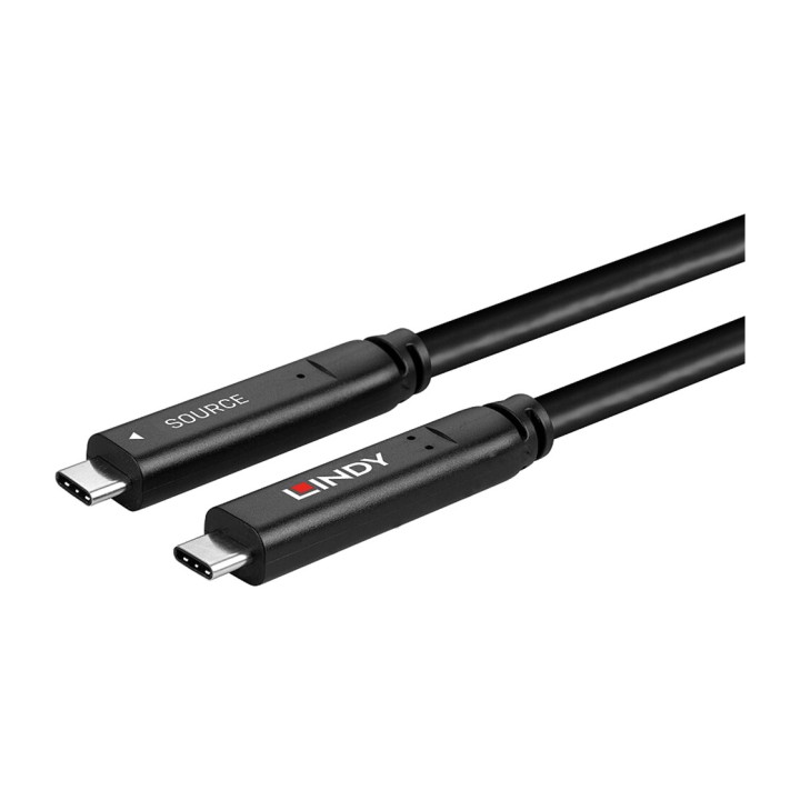 LINDY Cable híbrido de fibra óptica USB-C-3.2 GEN 2-DISPLAYPORT 1.4 100209163VAR
