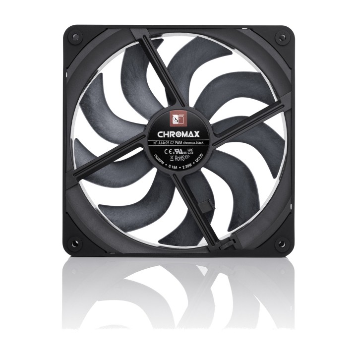 NOCTUA PC-kabinetblæser NF-A14X25 G2 PWM 140MM 100080789VAR