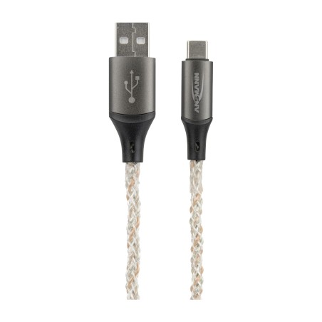 cable de carga y datos con iluminación led usb-tipo-a a c 60w 0,1m