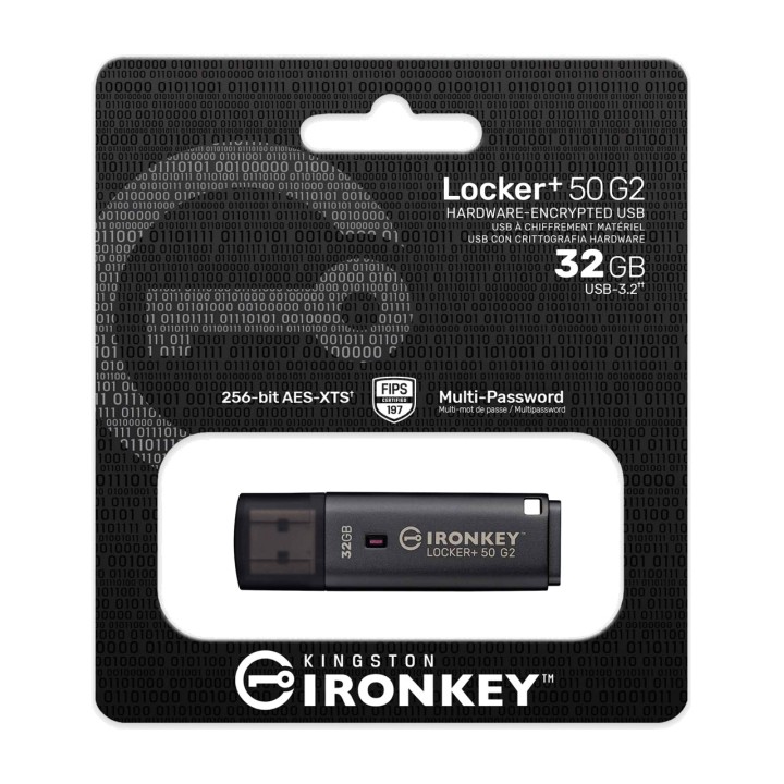 KINGSTON Memorie USB criptată IRONKEY-LOCKER+ 50 G2 32GB