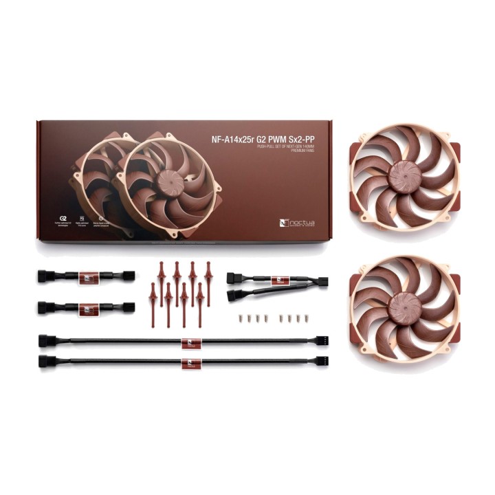 NOCTUA Ventilátor do počítačové skříně NF-A14X25R G2 PWM