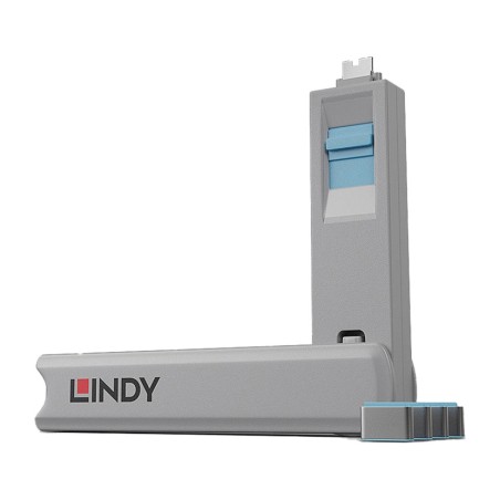 kit de bloqueadores de puerto con llave usb-c-5 uds
