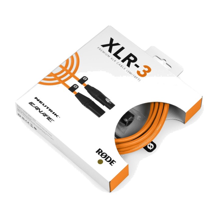 RODE XLR-Mikrofonkabel PREMIUM-XLR3M 3M 100064088VAR