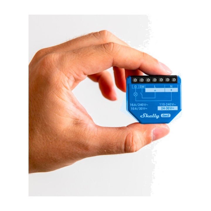 SHELLY Smart wifi-relæ 1 GEN3 2 UDS 100102143