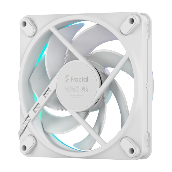 FRACTAL DESIGN Ventilador de caja de PC MOMENTUM 12-RGB 120MM PWM 100096038VAR