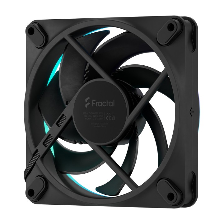 FRACTAL DESIGN Ventilátor do PC skrinky MOMENTUM 12-RGB