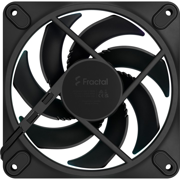 FRACTAL DESIGN Ventola per case PC MOMENTUM 12-RGB 120MM PWM