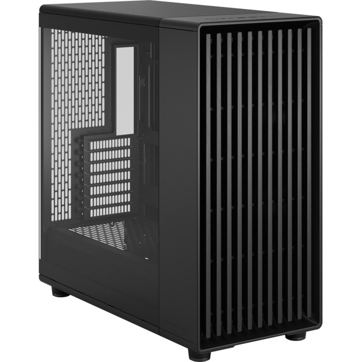 FRACTAL DESIGN PC-chassi semitower med trämonterad framsida