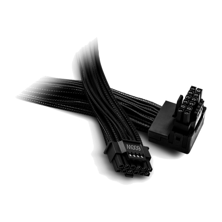 BE QUIET Cable d'alimentació acodat invertit per a targeta