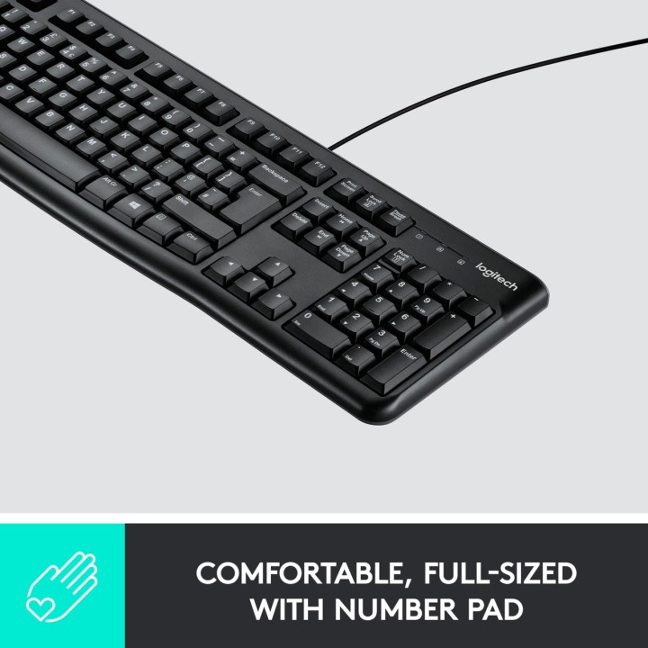 LOGITECH Clavier USB filaire K120-QWERTZ 438476