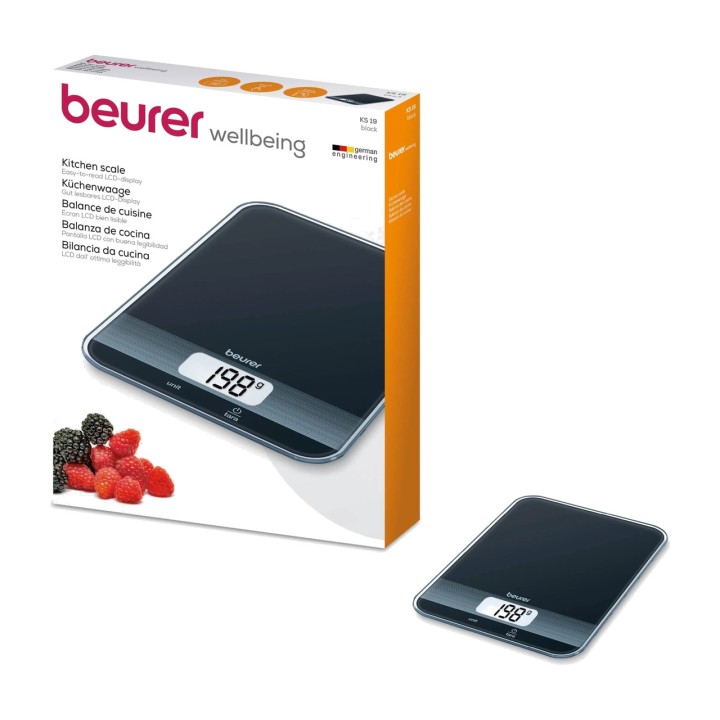 BEURER Digitaalinen keittiövaaka KS 19 5KG 100073972