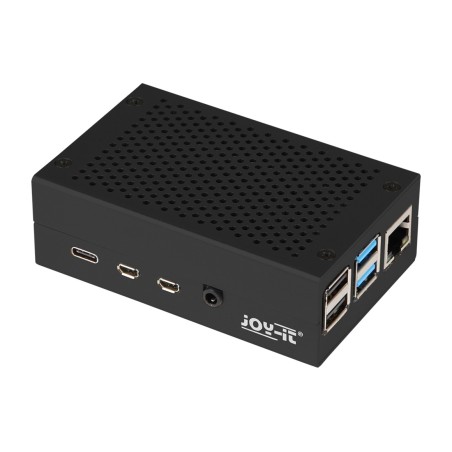 carcasă de aluminiu pentru minicomputer raspberry-pi 4 b rb-alucasep4+01b