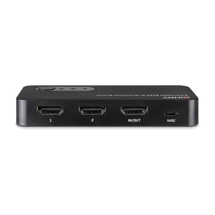 LINDY Commutador de vídeo de 2 entrades HDMI-2.1 8K 48GBIT/S