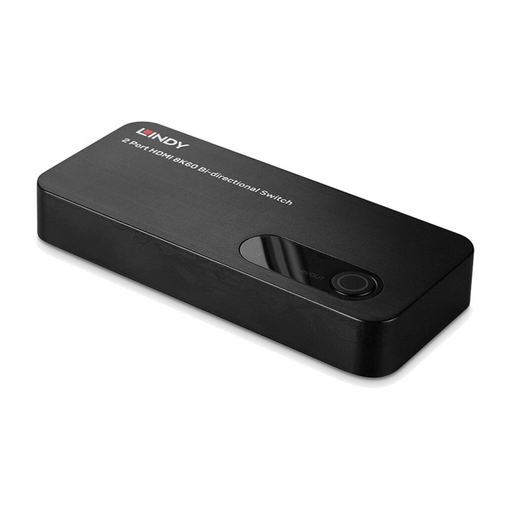 LINDY Commutador de vídeo de 2 entrades HDMI-2.1 8K 48GBIT/S