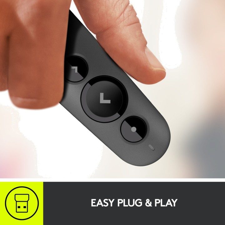 LOGITECH Presentador inalámbrico con puntero láser R500 100065865VAR