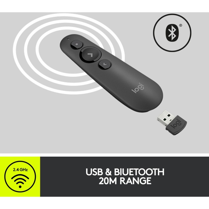 LOGITECH Presentador inalámbrico con puntero láser R500 100065865VAR
