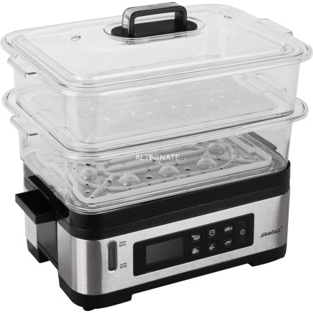 2-tier electric steamer dg 2 6l 1200w
