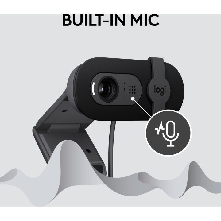 LOGITECH Webcam Full HD BRIO 100 100010635VAR