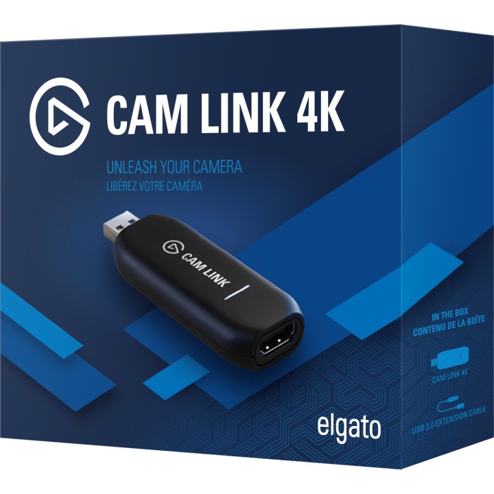 ELGATO HDMI-naar-USB-video-opnameapparaat CAM-LINK 4K