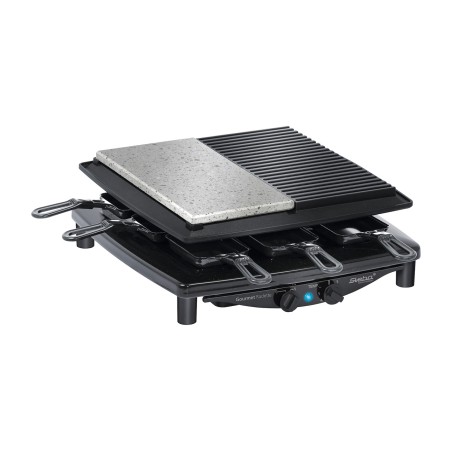 grill per raclette con pietra per 8 persone rc 4 plus 1450w