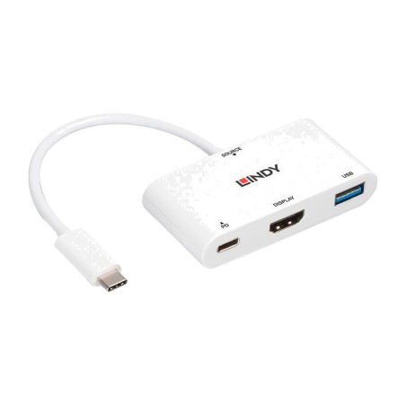 adaptador multipuerto usb-c con hdmi 4k pd 100w 43340