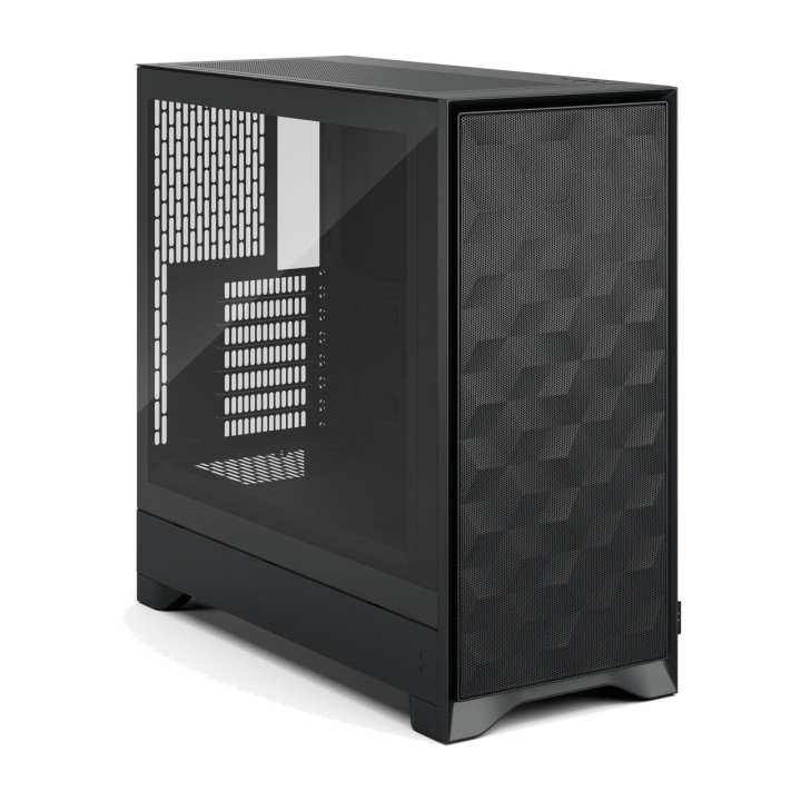 FRACTAL DESIGN Félatornyos PC-ház edzett üveggel POP 2 AIR