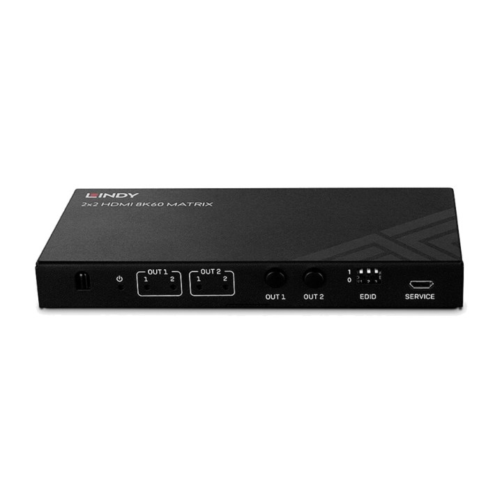 LINDY 2-vhodno stikalo HDMI z avdio ekstraktorjem 2.1 8K