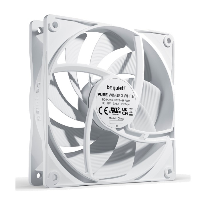 BE QUIET Ανεμιστήρας κουτιού PC PURE-WINGS 3 120MM PWM HIGH