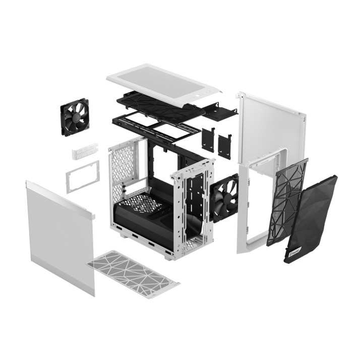 FRACTAL DESIGN Caixa de PC compacta com vidro temperado