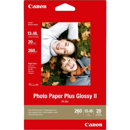 papel fotográfico brillante pp-201 13x18cm 260g 20 uds 2311b018
