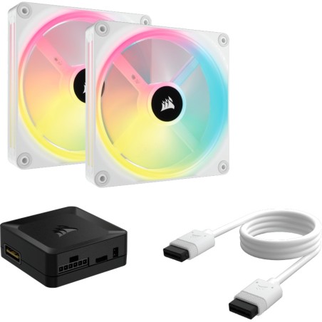 ventilador de caja de pc icue-link qx140-rgb pwm 140mm 2 uds