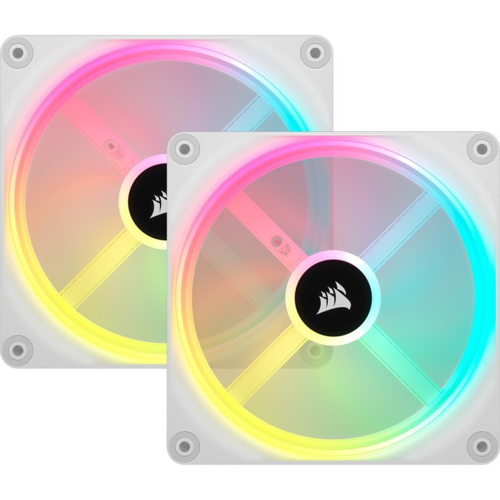 CORSAIR PC-Gehäuselüfter ICUE-LINK QX140-RGB PWM 140MM 2 UDS