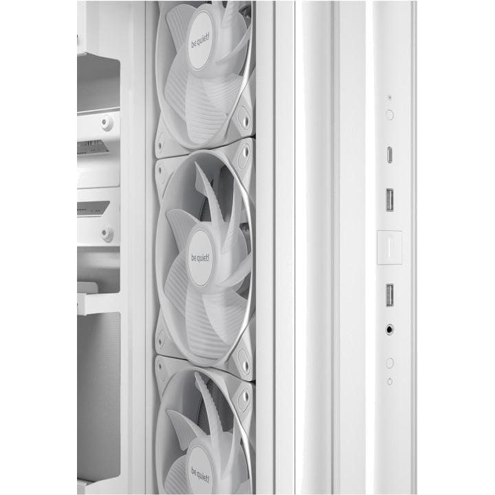 BE QUIET Semitower PC-kabinet med hærdet glas LIGHT-BASE 500