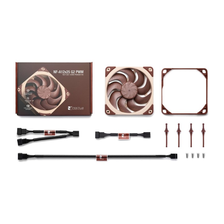 NOCTUA Ventilátor do počítačové skříně NF-A12X25 G2 PWM