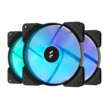 ventilador de caja de pc aspect-14-rgb 140mm pwm 3 uds