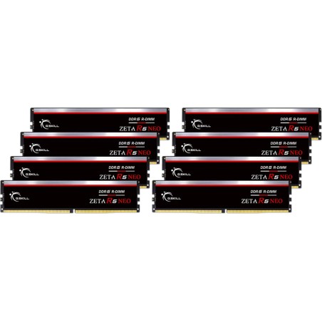 kit de memoria ram de servidor rdimm ecc zeta r5 neo ddr5 6400 384gb (8x48gb) cl32 f5-6400r3239g48ge8-g5n