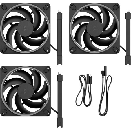 chassifläkt för pc momentum 14-rgb 140mm pwm 3 uds