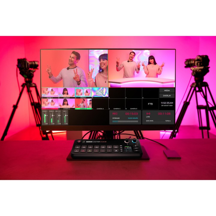RODE Audiovisuel produktionsmixer til streaming